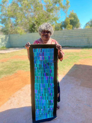 Desert Yam by Jeannie Mills Pwerle