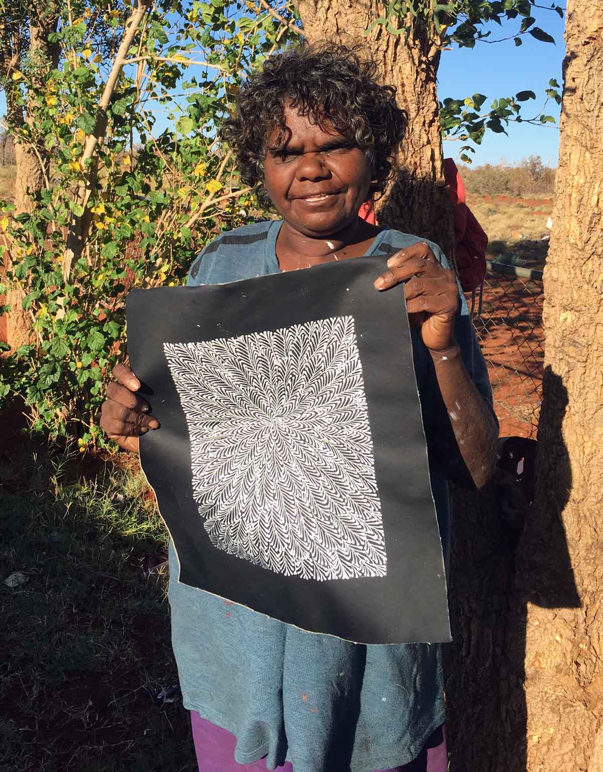 Bush Medicine (Ilpengk) by Dorrie Jones (SOLD)